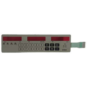 Teclado Balança CS 6 Led Classe III UPX Solution