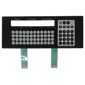 Teclado Balança Prix4 Uno Preto 6 15kg UPX Solution